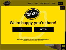 Tablet Screenshot of mikeshard.com